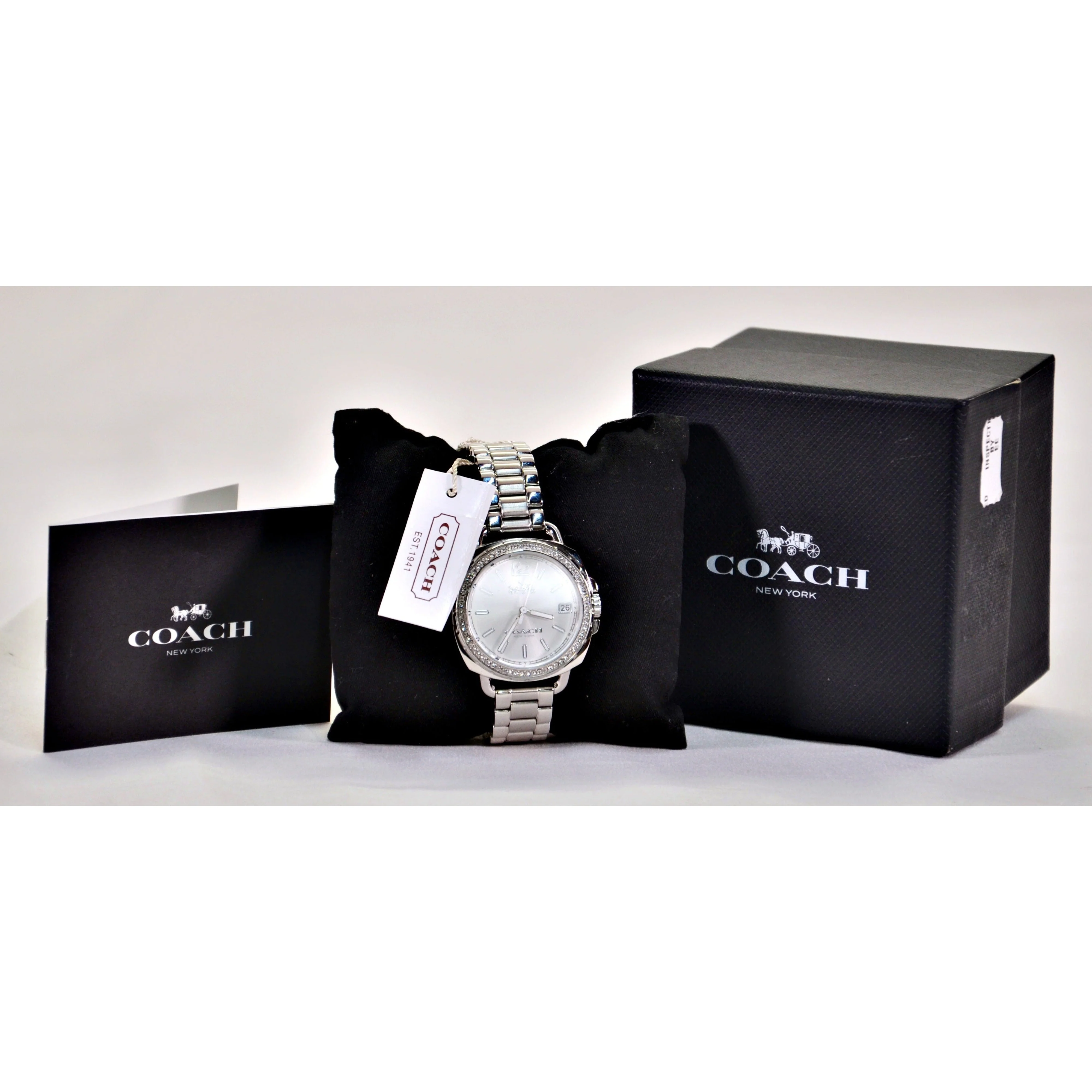 Coach Women's Tatum Analog Quartz Stainless Steel Watch - Silver - Image 2
