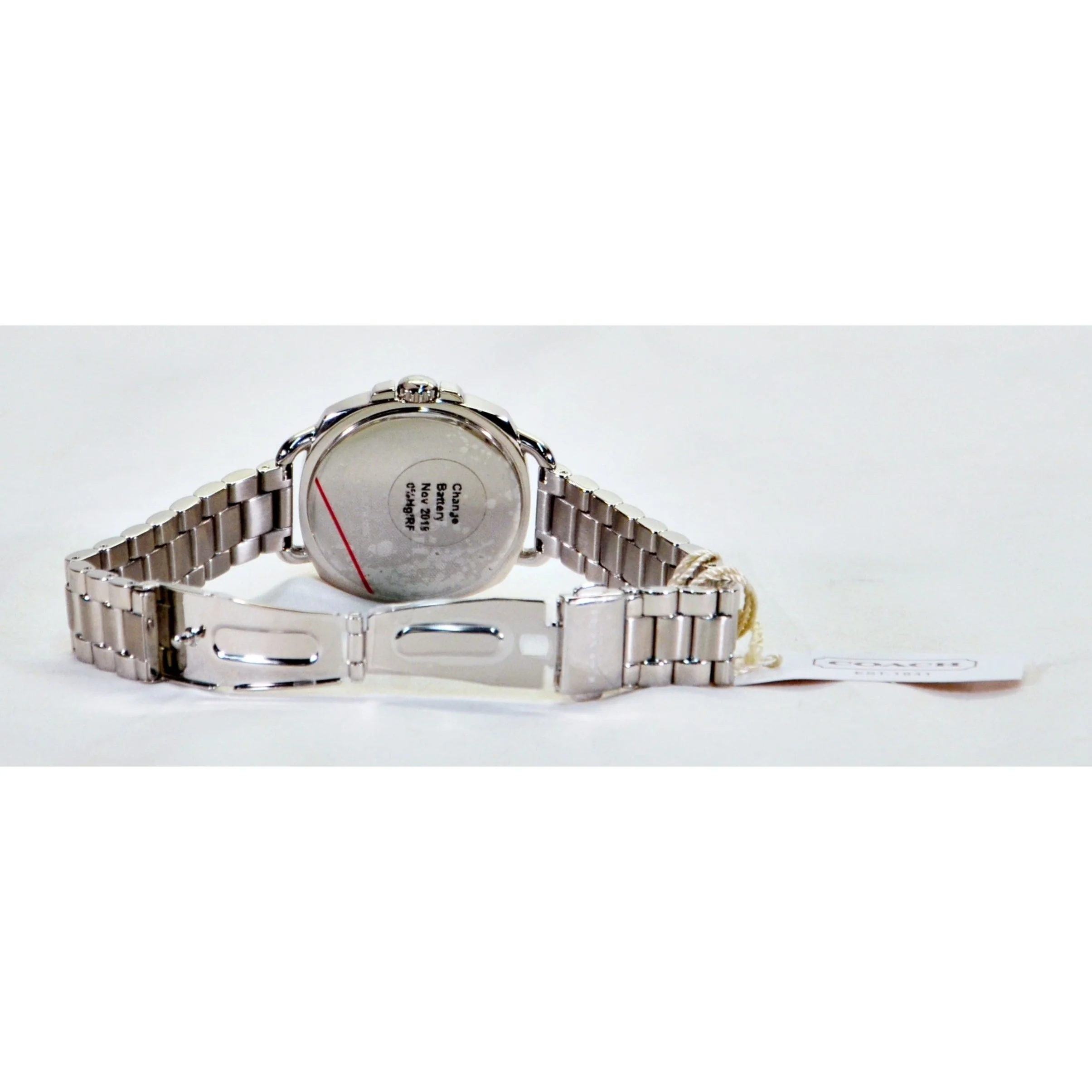 Coach Women's Tatum Analog Quartz Stainless Steel Watch - Silver - Image 4