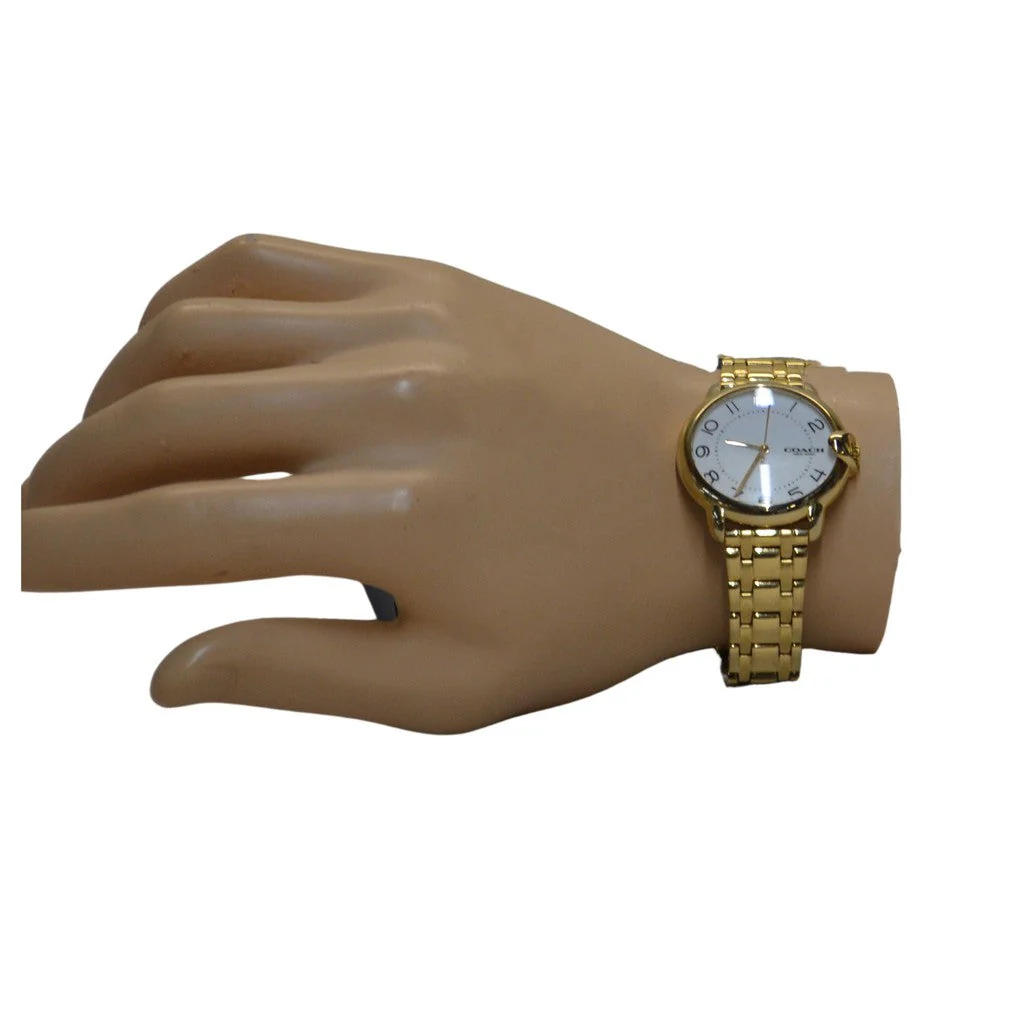Coach Women's Gold-Tone Watch - Image 2