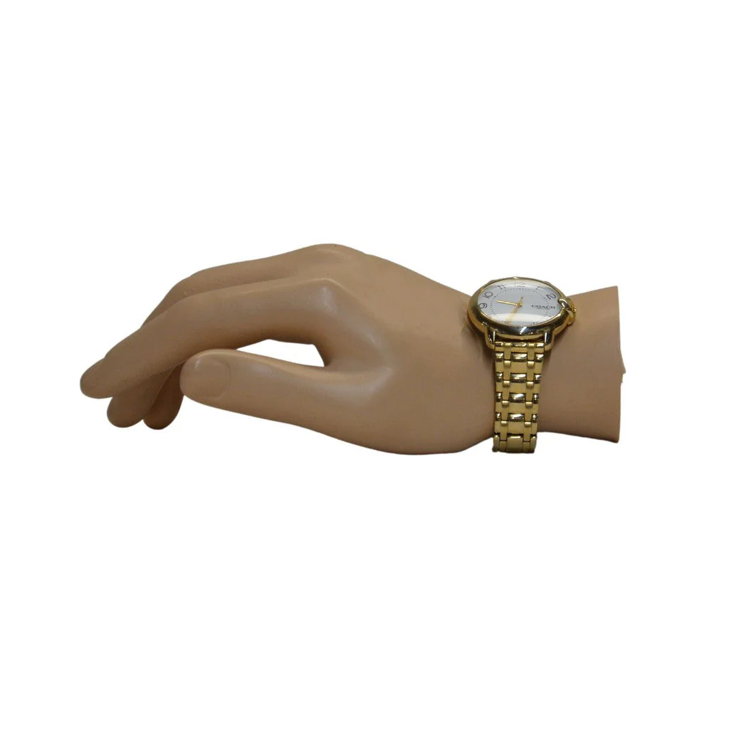 Coach Women's Gold-Tone Watch - Image 3