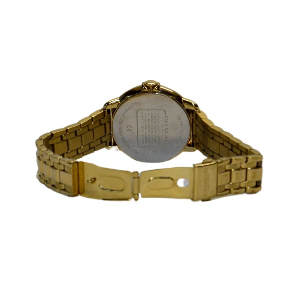 Coach Women's Gold-Tone Watch - Image 4