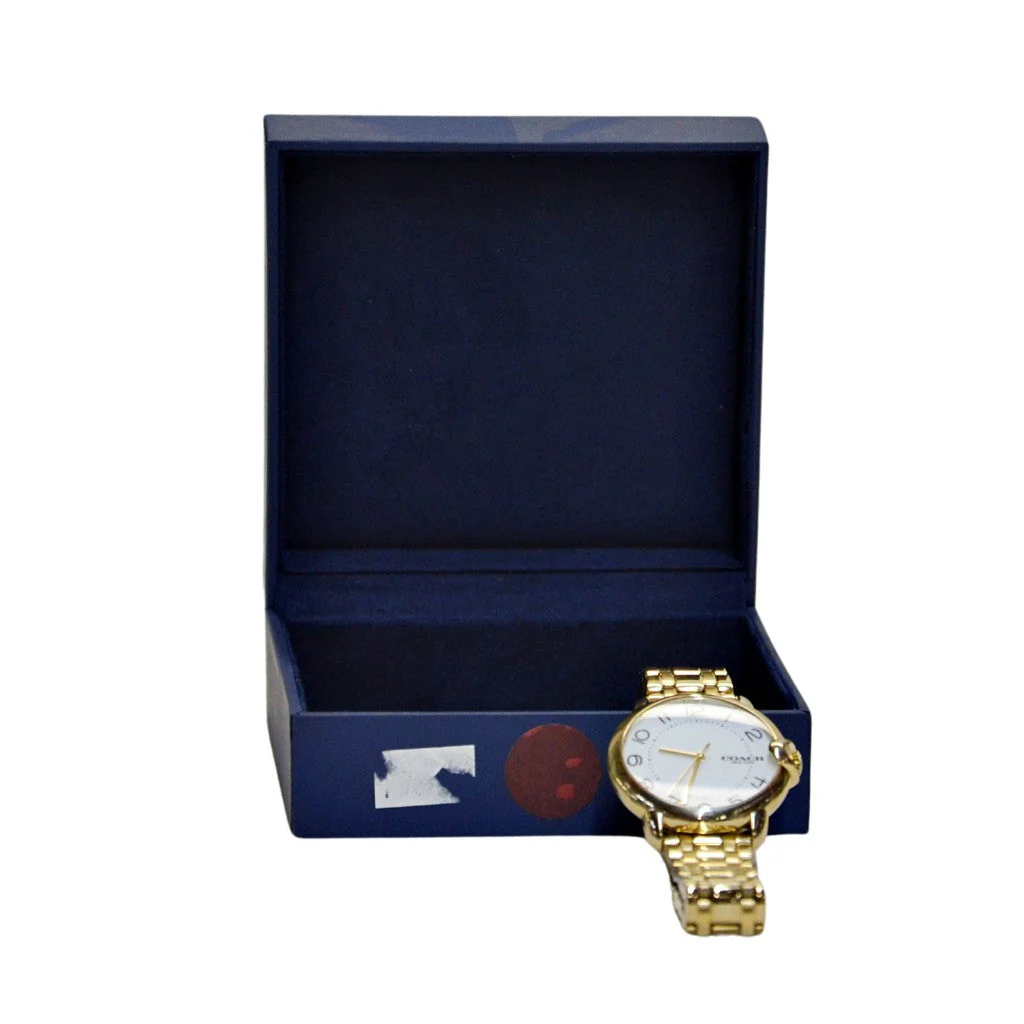 Coach Women's Gold-Tone Watch - Image 5