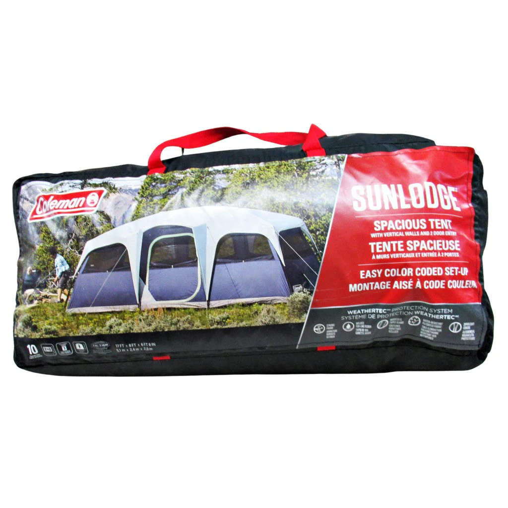 Coleman 10-person Sunlodge Camping Tent - Image 6
