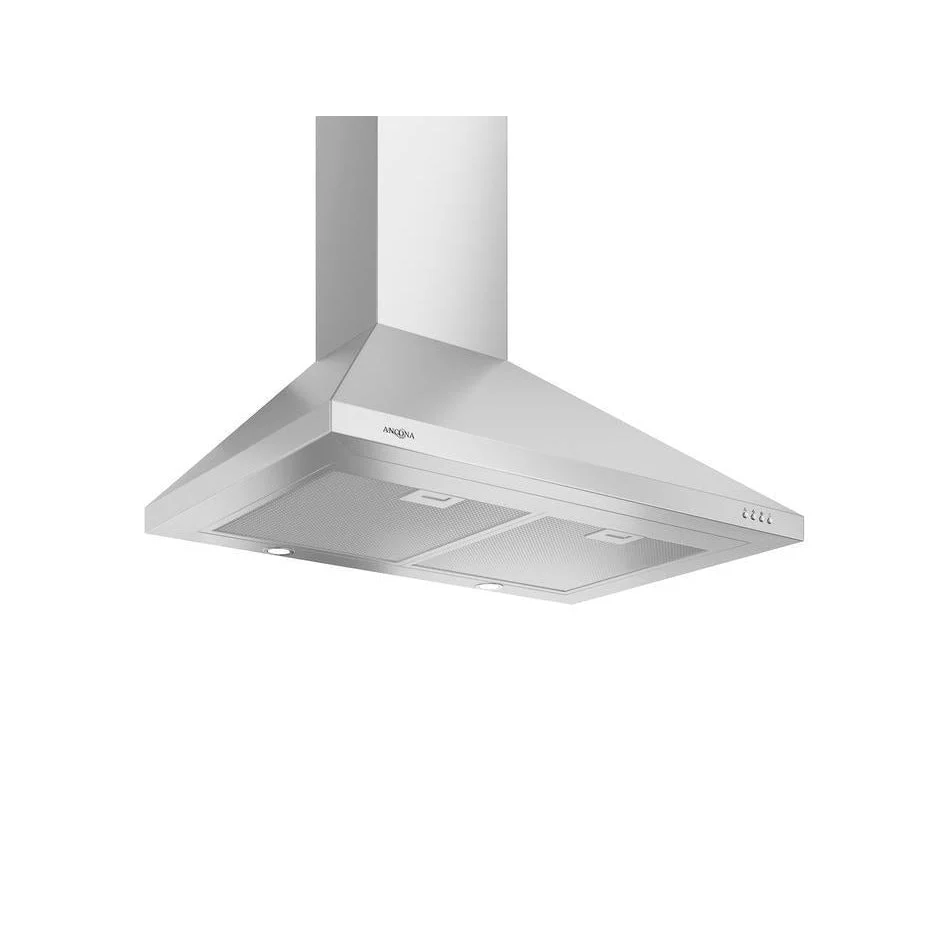 Ancona Pyramid 30" Range Hood AN-1129X 400CFM w/ Nightlight Stainless