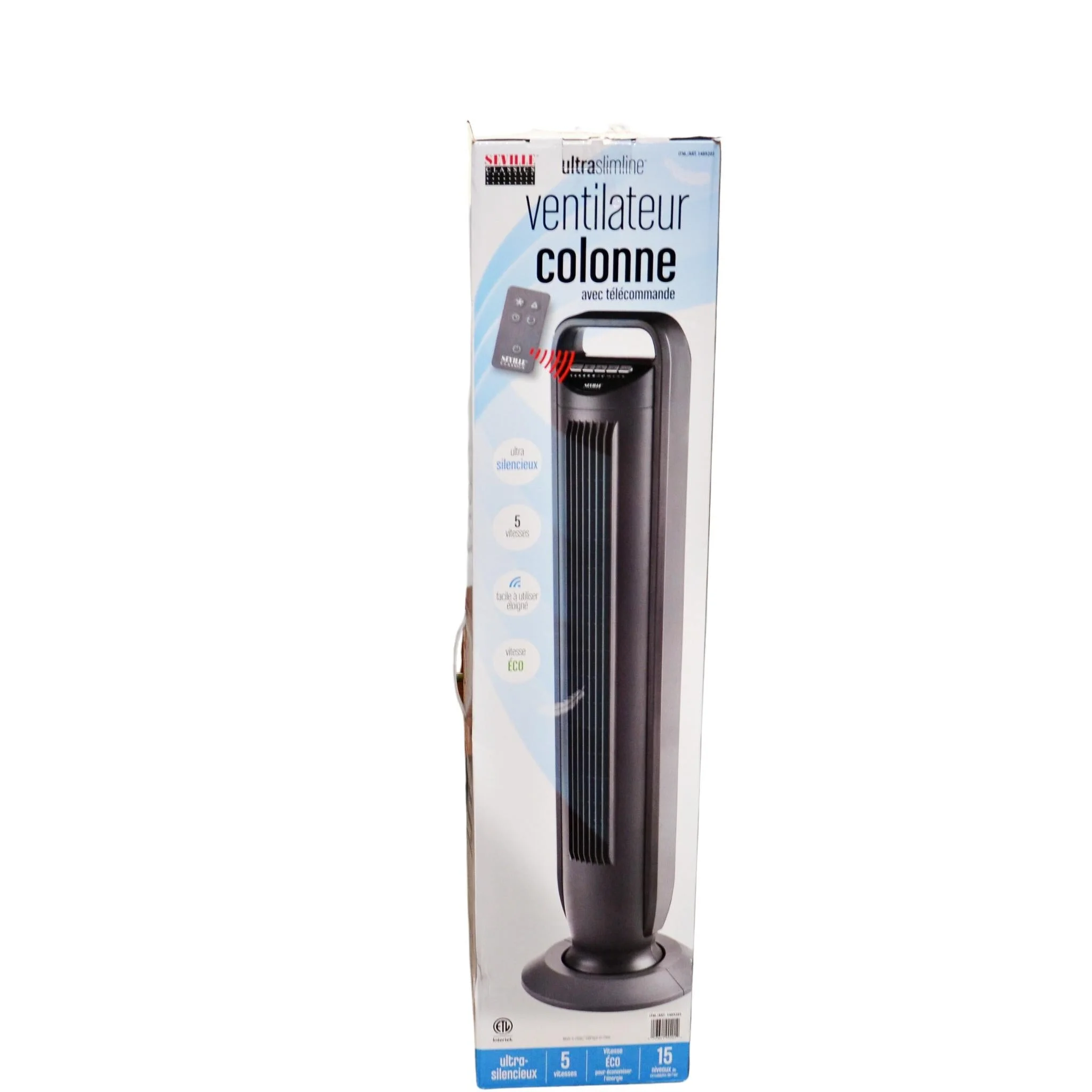 UltraSlimline Cooling Oscillating Tower Fan 102 cm (40 in.) - Image 3