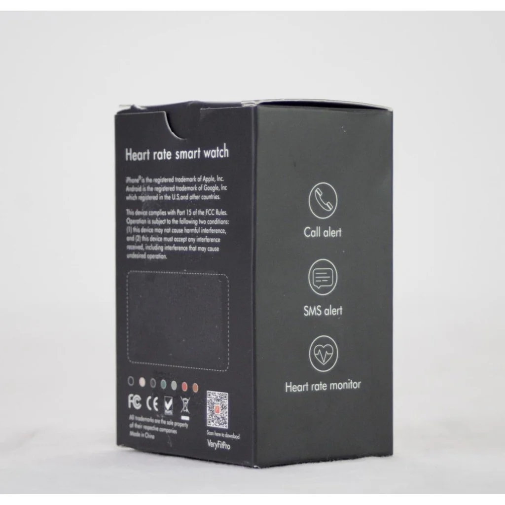 VeryFitPro ID205L Smart Watch - Black - Image 7