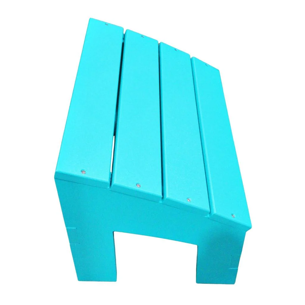 Crystal Harbor Living Adirondack Footstool Turquoise - Image 4