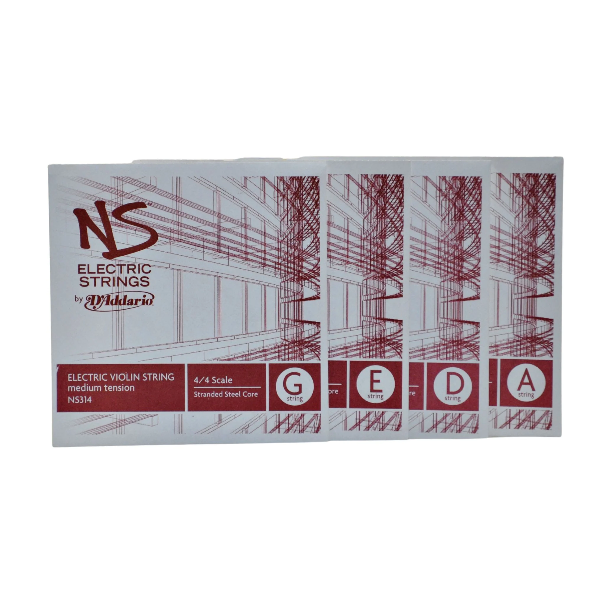 D'Addario NS310 NS Electric Violin Strings - Image 4