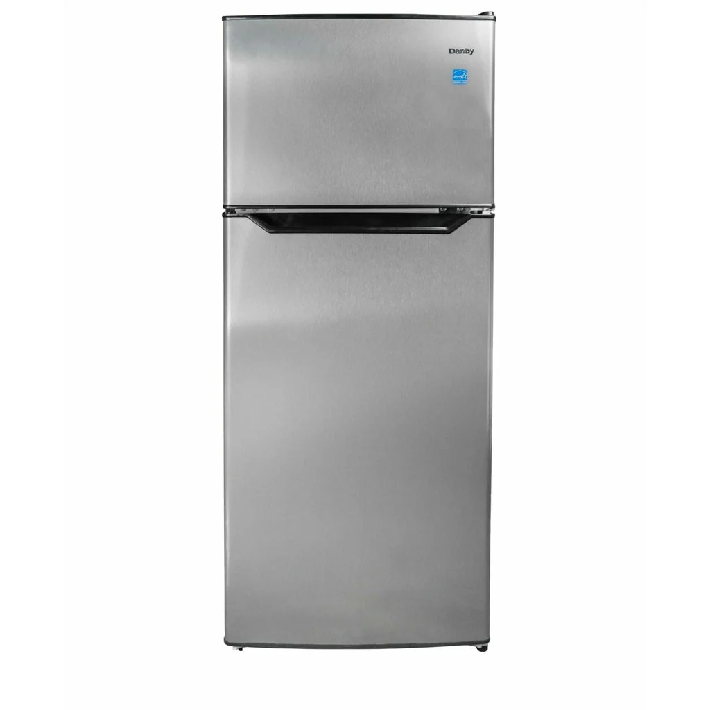 Danby 4.5 cu. ft. 2 Door Compact Fridge  DCR045B1SLDB Stainless Steel - Image 3