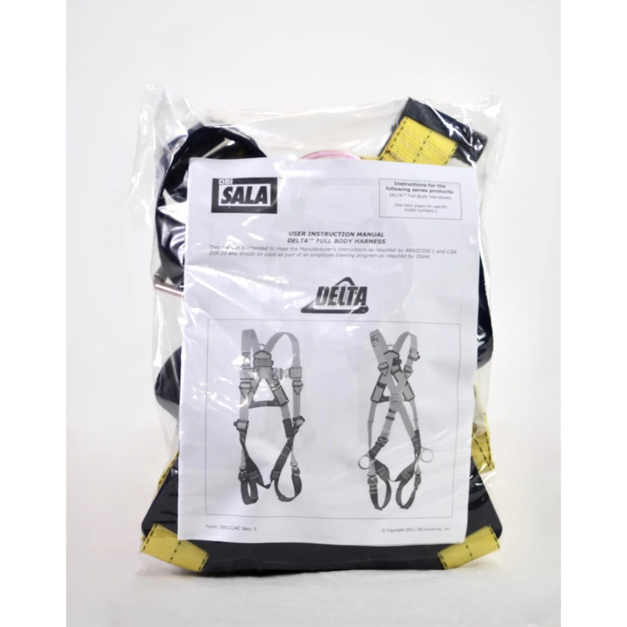 DBI SALA Delta Full Body Harness Model #1108183C, Medium - Image 3