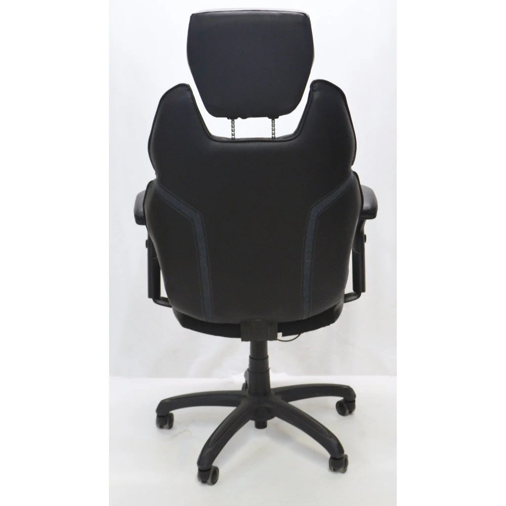 DPS Bomb 3D Insight Gaming Chair with Adjustable Headrest Dark Grey & Black - Image 3