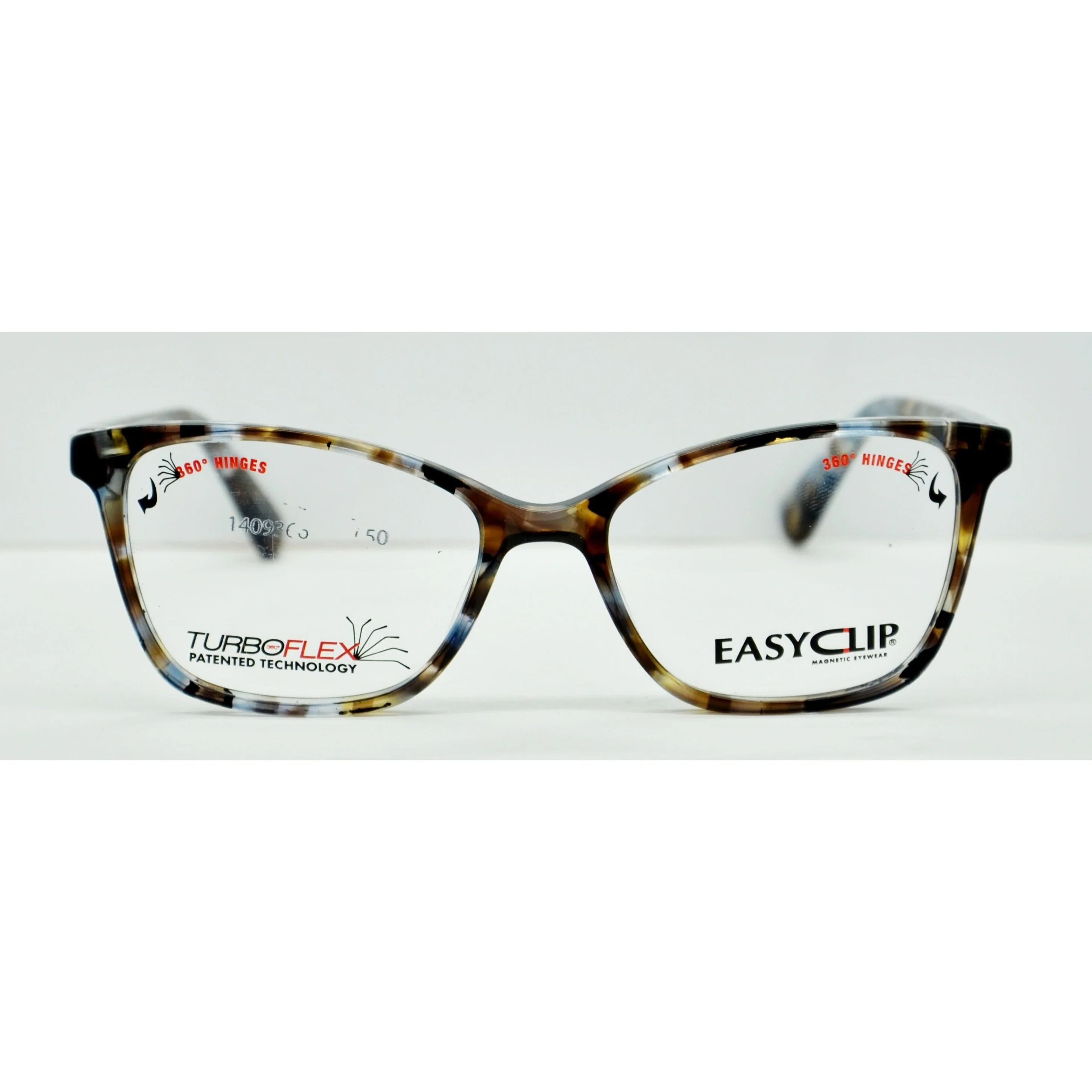 EasyClip TurboFlex Women's Glasses with Magnetic Clip-on Sunglasses - Image 4