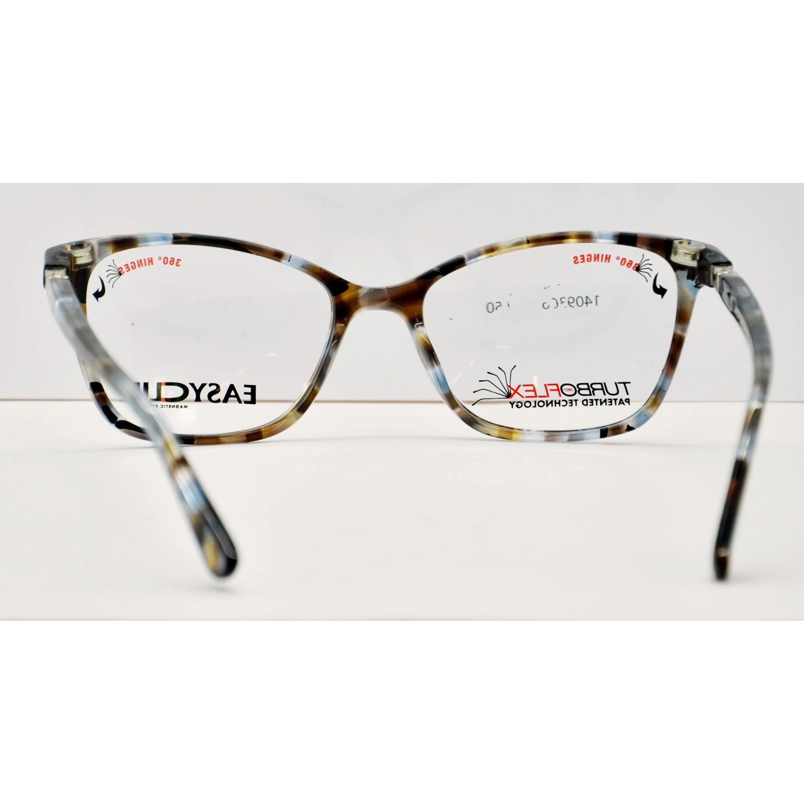 EasyClip TurboFlex Women's Glasses with Magnetic Clip-on Sunglasses - Image 6