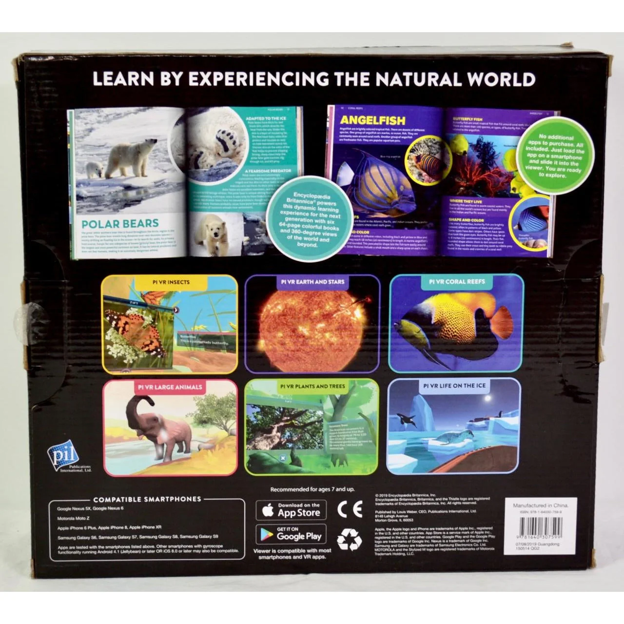 Encyclopedia Britannica: Virtual Reality Nature-6 Book Interactive Library - Image 3