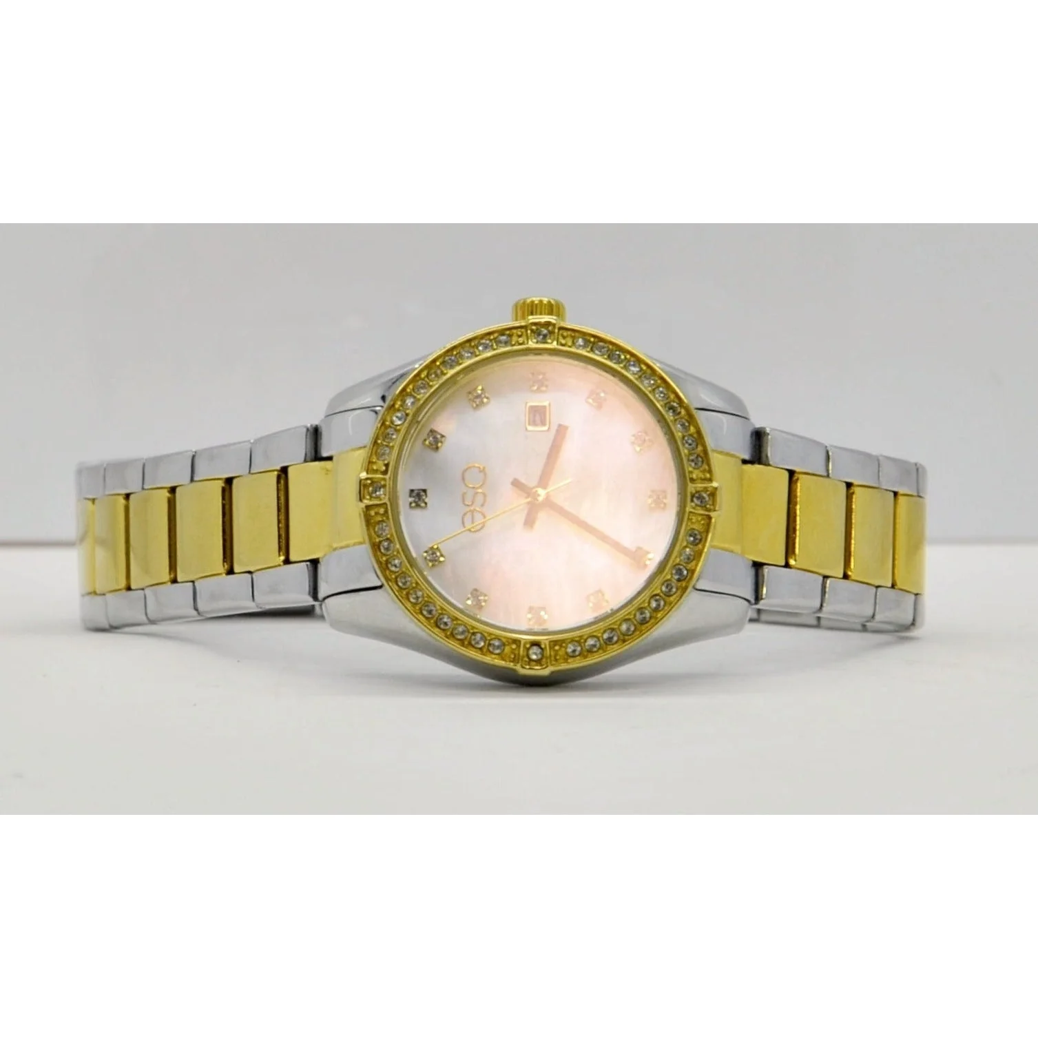 ESQ Ladies Two-tone Mother of Pearl Dial Watch - Image 2