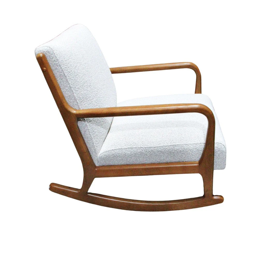 Esters Wood Rocking Chair Grey - Image 4