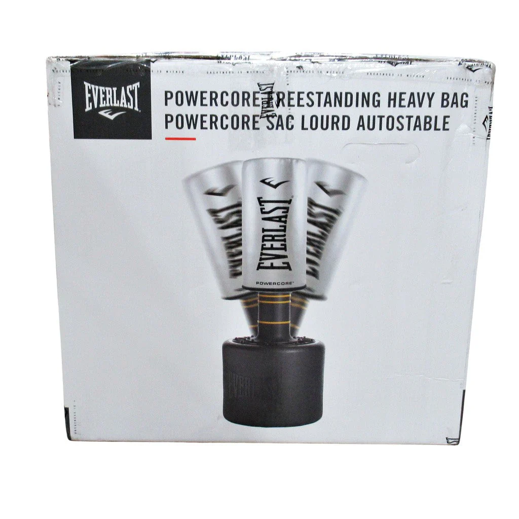 Everlast Powercore Freestanding Heavy Bag Grey - Image 4