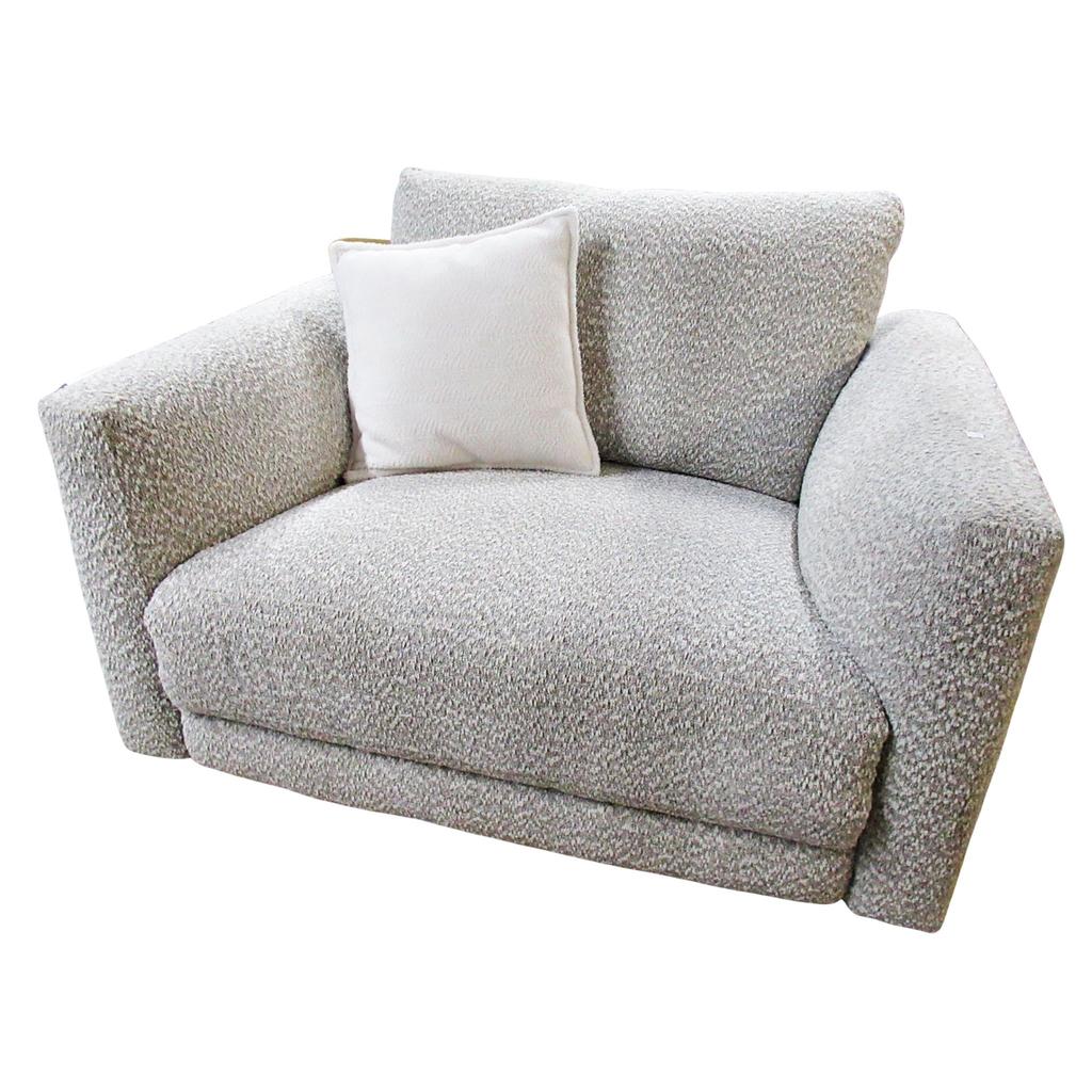 Fabric Power Recliner Grey - Image 2