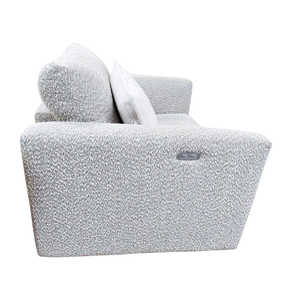 Fabric Power Recliner Grey - Image 3