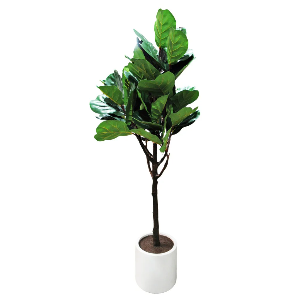 Faux Fiddle Leaf Fig Tree 2 m (6.5 ft.) - Image 2