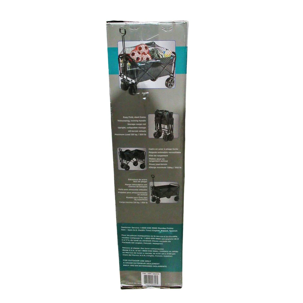 Folding Cargo Wagon Grey - Image 9