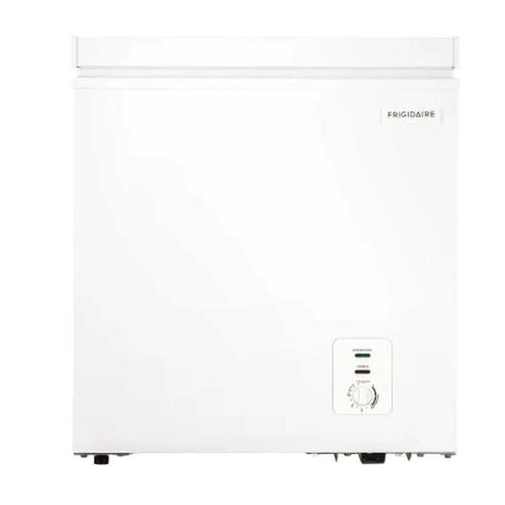 Frigidaire 18.5 in. 2.1 cu ft. White Garage Ready Convertible Chest Freezer EFRF200