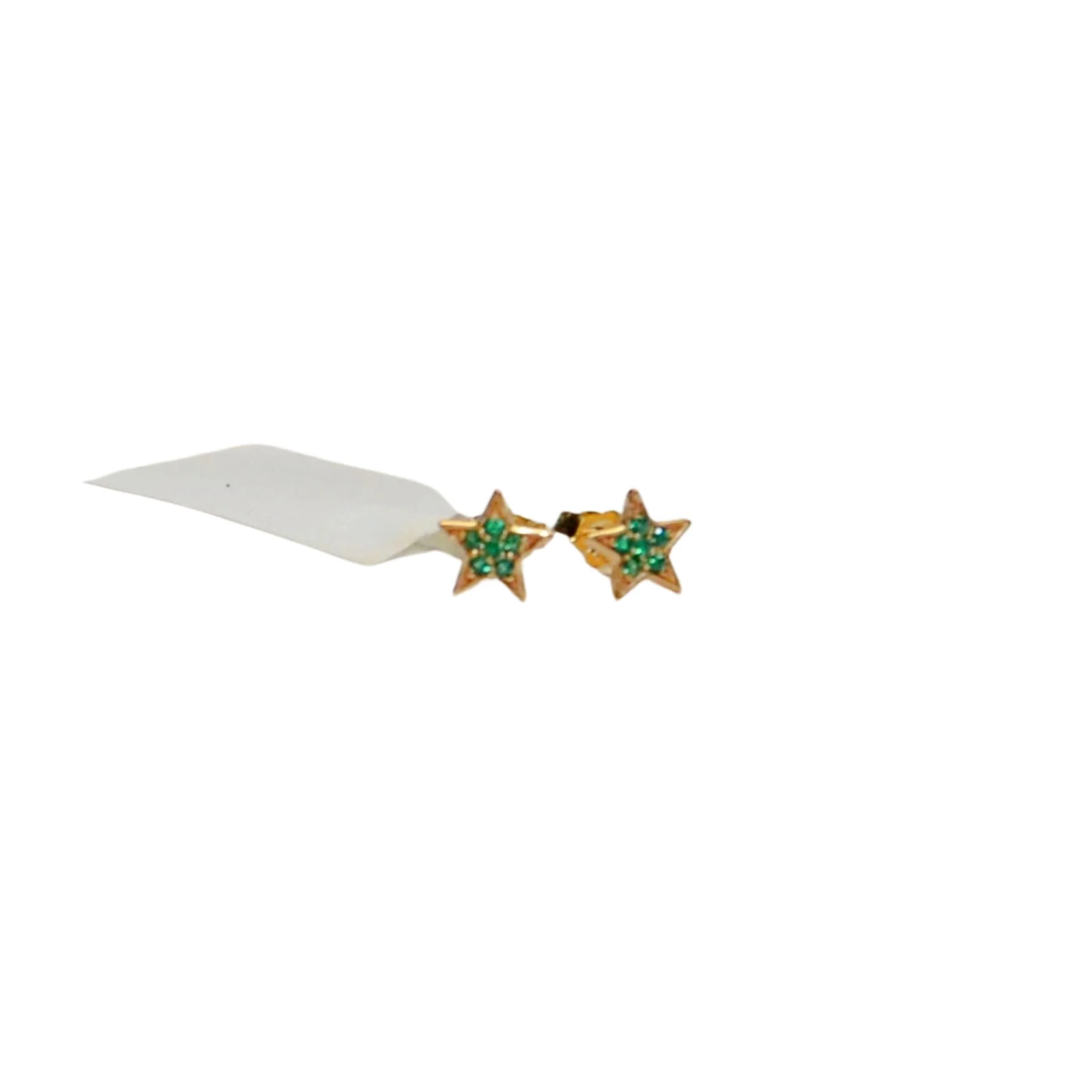 Galleria Armadoro Gold Plated Star Stud Earrings - Image 2