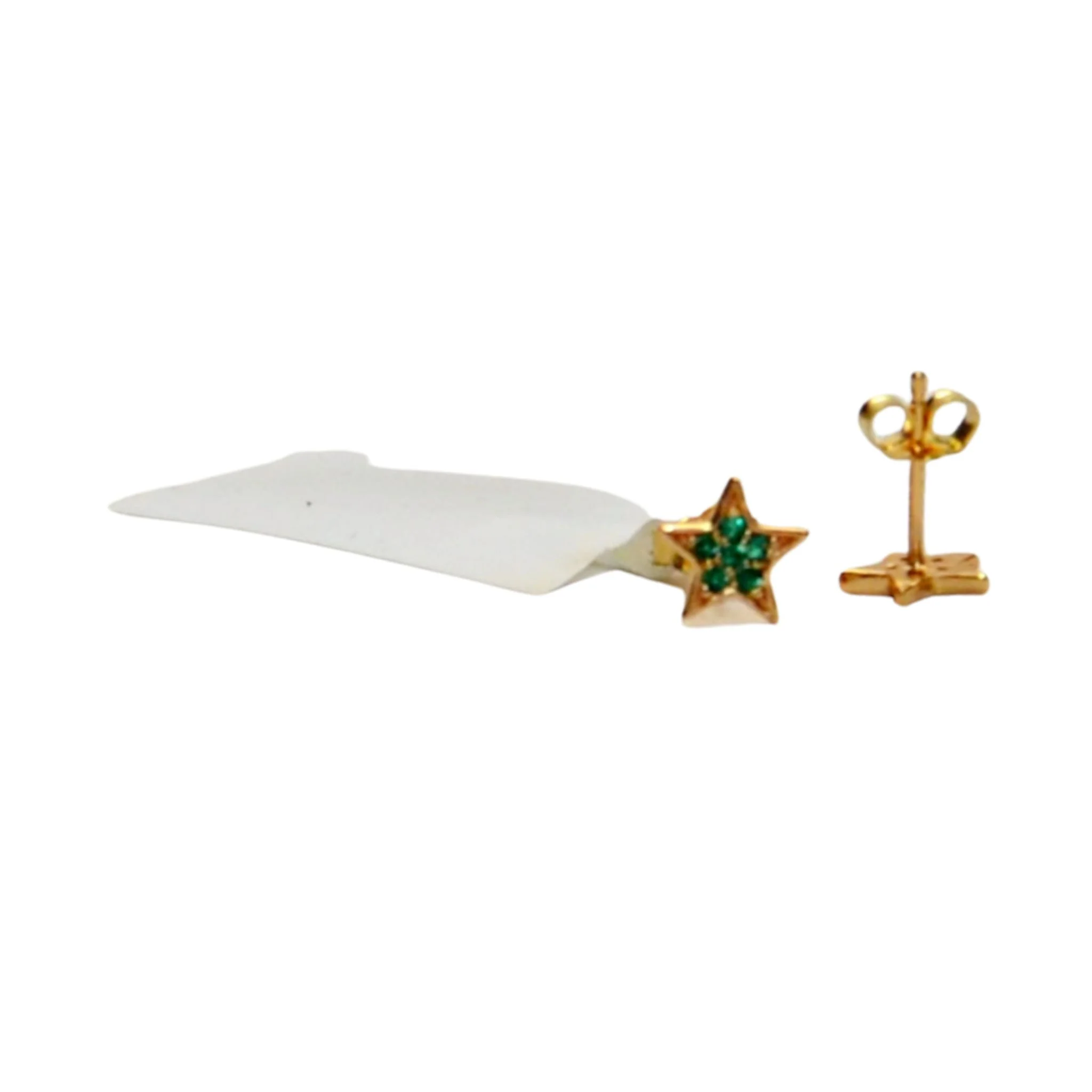 Galleria Armadoro Gold Plated Star Stud Earrings - Image 3