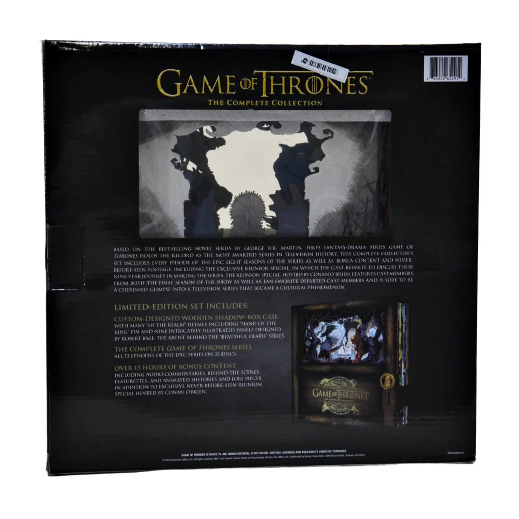 Game of Thrones Complete Limited Edition Blu-Ray Collector Set 33 Discs - Image 16