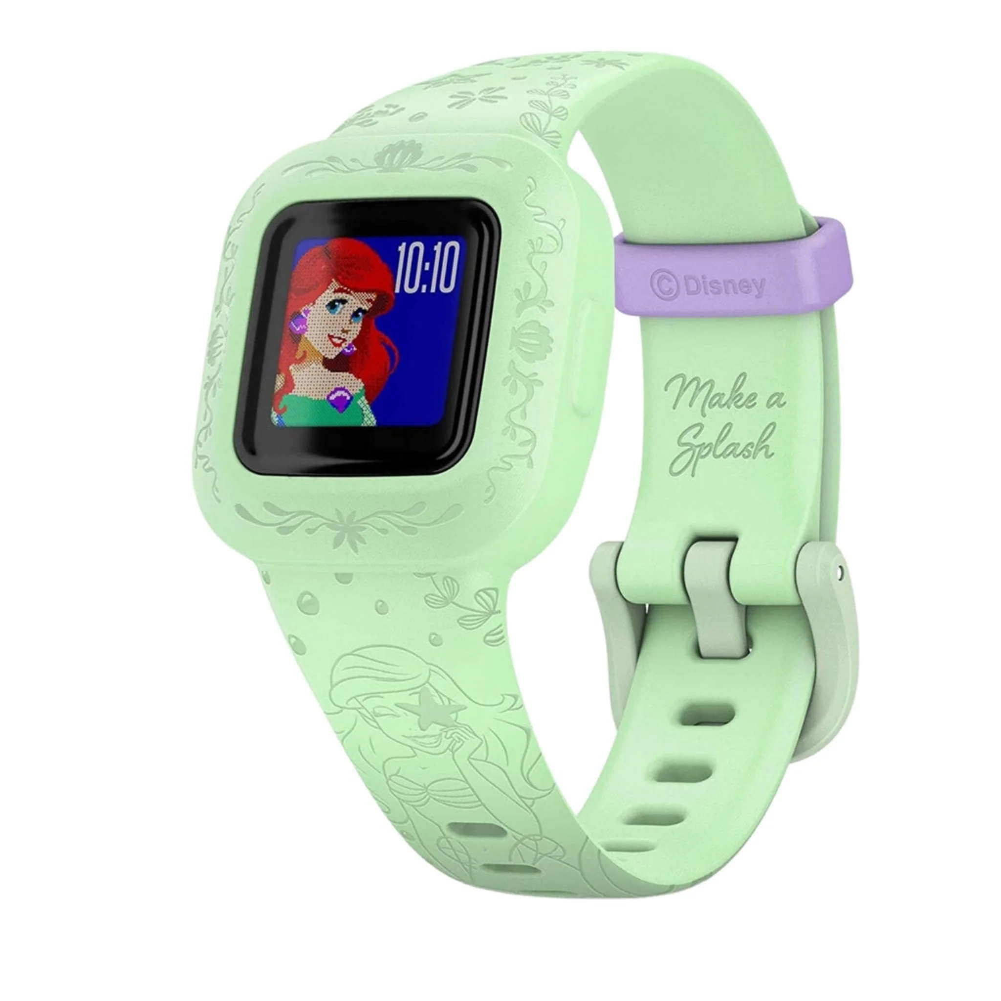 Garmin Unisex Vivofit Jr 3 Disney The Little Mermaid Smart Watch - Green