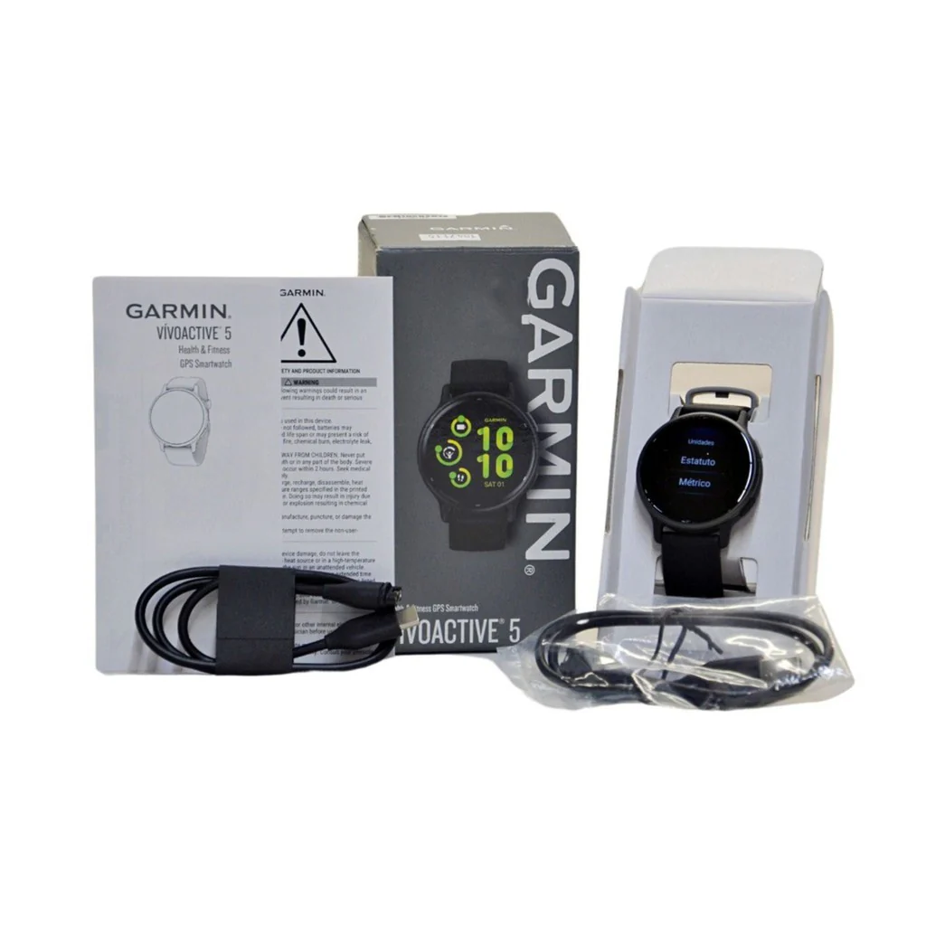 Garmin Vivoactive 5 Health & Fitness GPS Smartwatch -- Blk