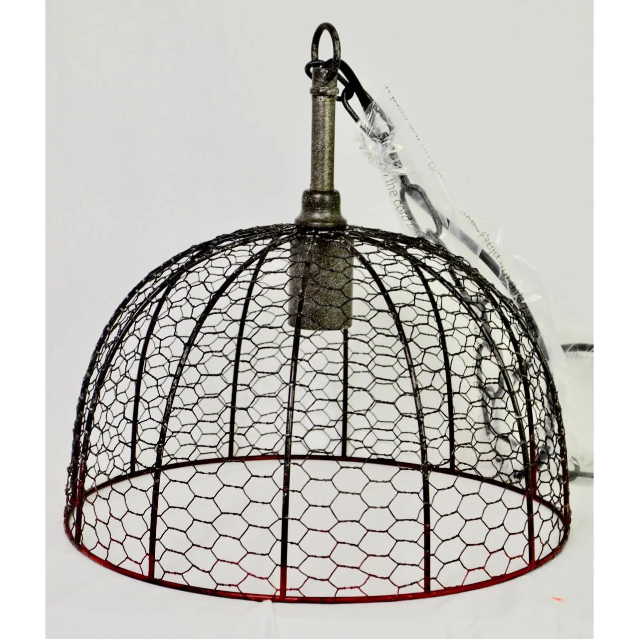 Gatherer Wire Pendant Brown