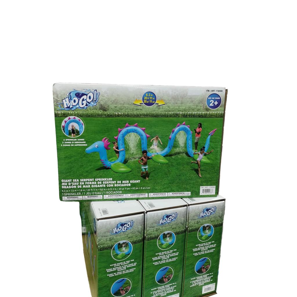 Giant Sea Serpent Kids Inflatable Sprinkler