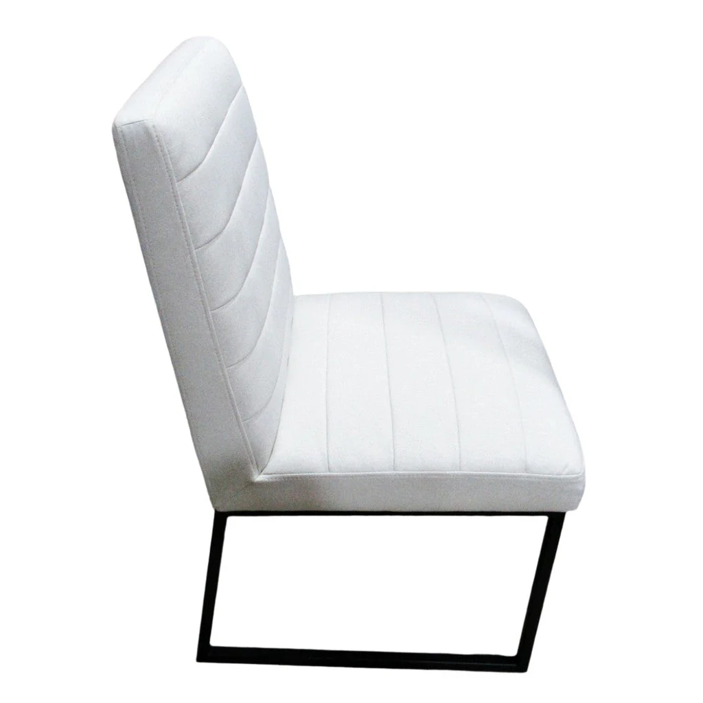 Gilman Creek Fabric Dining Chair Light Grey - Image 3