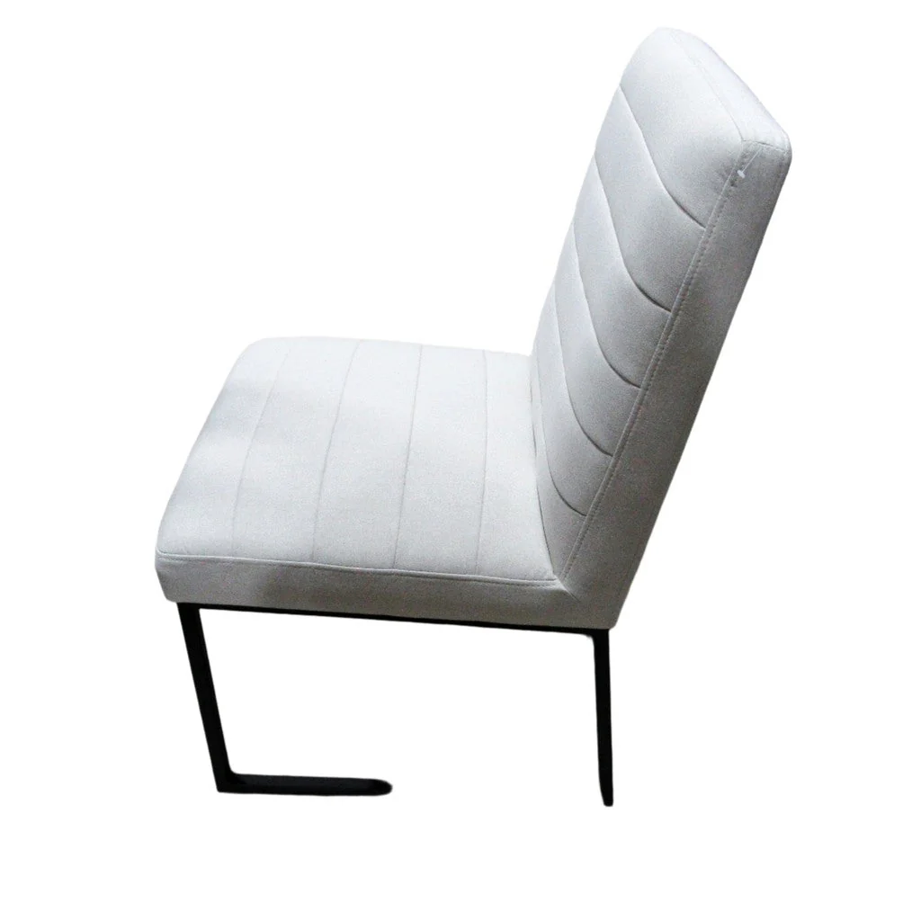 Gilman Creek Fabric Dining Chair Light Grey - Image 4