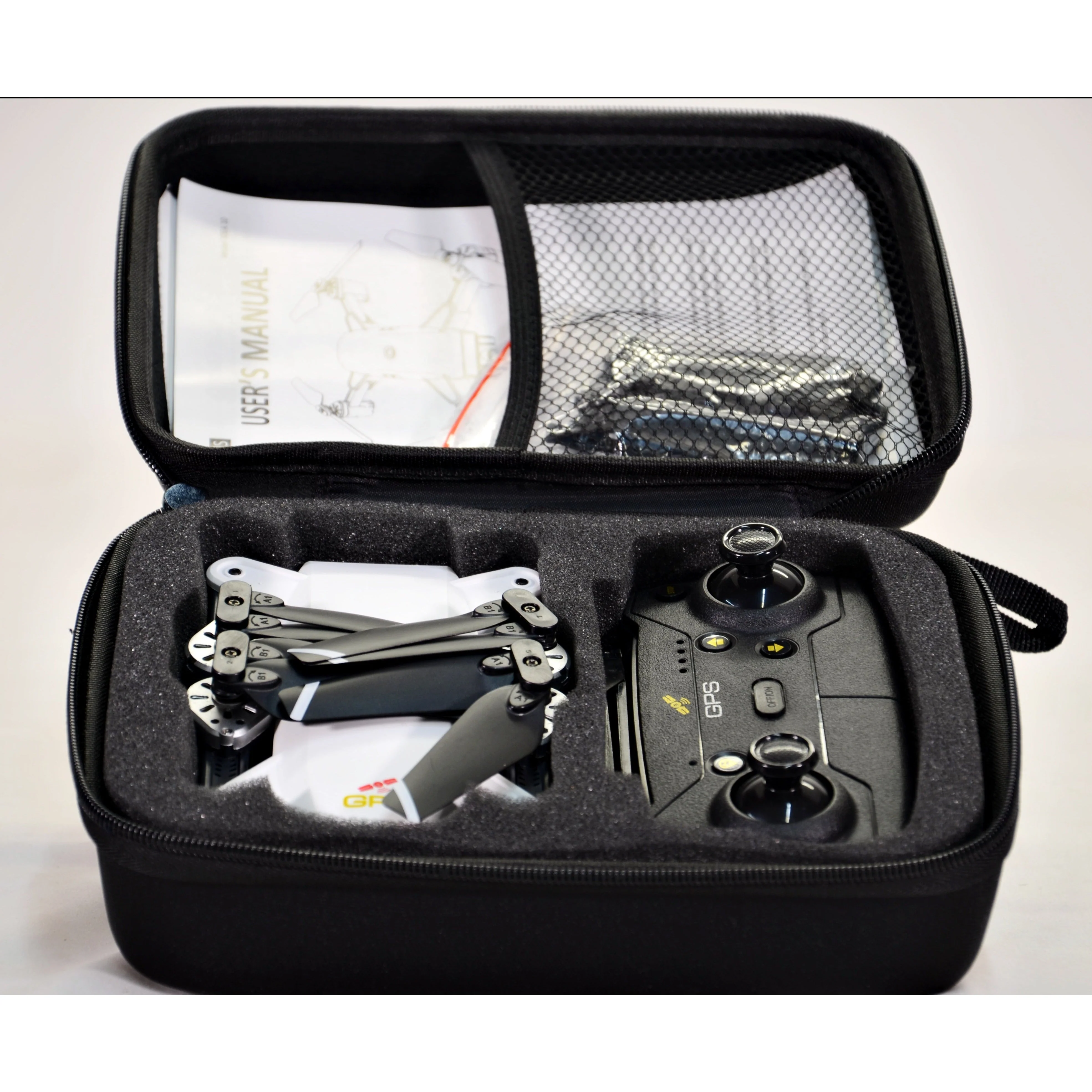 Le Idea 10 GPS Drone with Camera and Case for Adults - White - Image 5