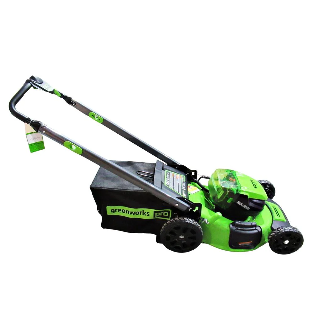 Greenworks 80V 21" Self-Propelled Lawn Mower LMB455 - Image 2