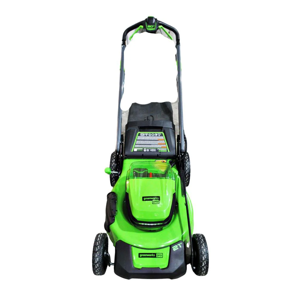 Greenworks 80V 21" Self-Propelled Lawn Mower LMB455 - Image 3