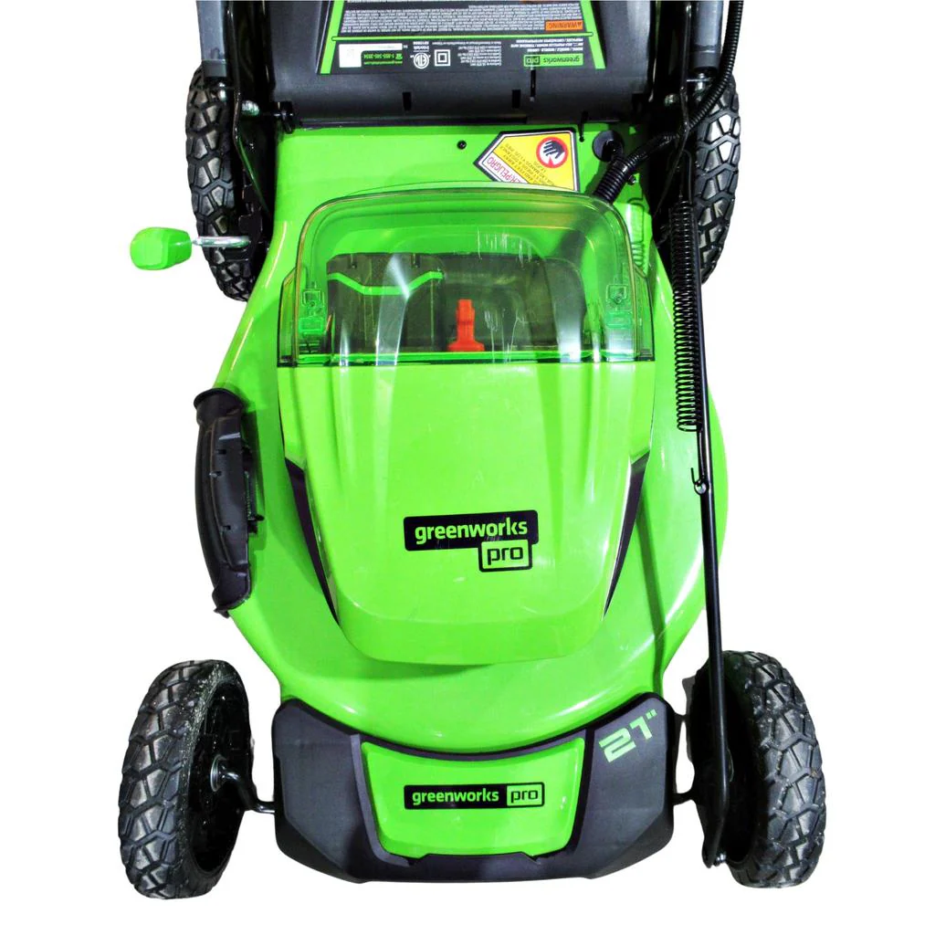 Greenworks 80V 21" Self-Propelled Lawn Mower LMB455 - Image 6
