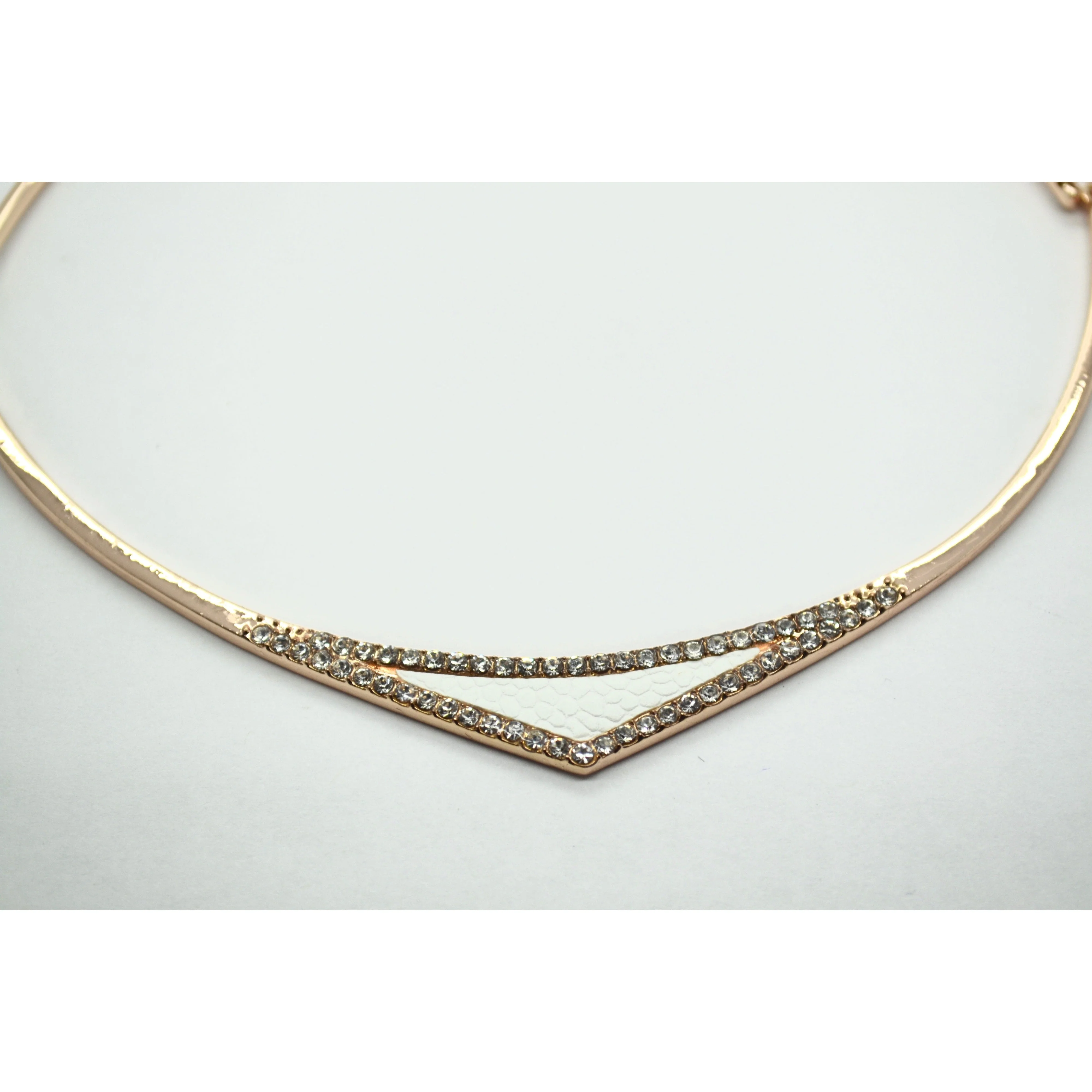 GUESS New York Hinged Collar Rose Gold Necklace - Image 2