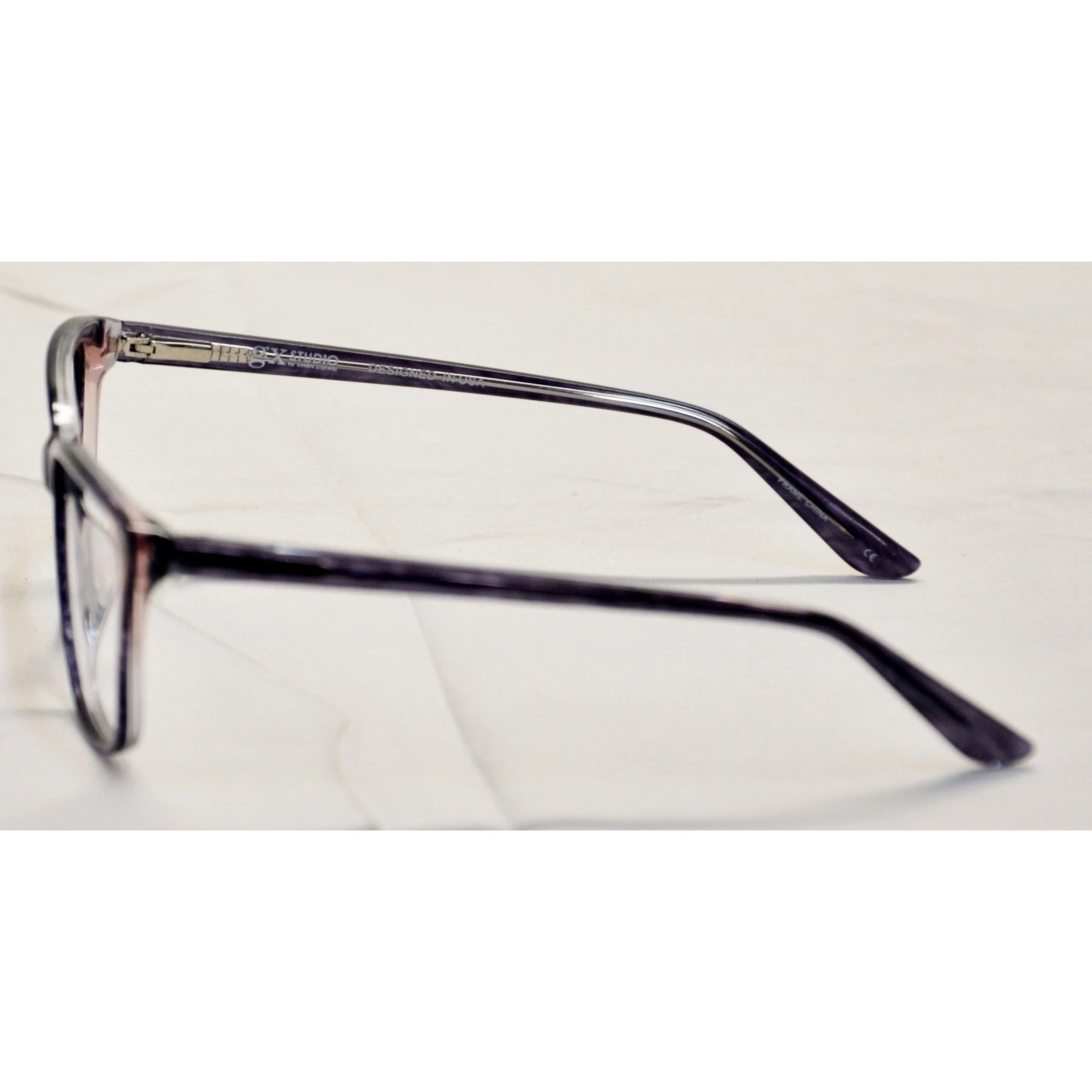 gx by Gwen Stefani GX069 Women's eyeglass frames - Slate/Blush - Image 3