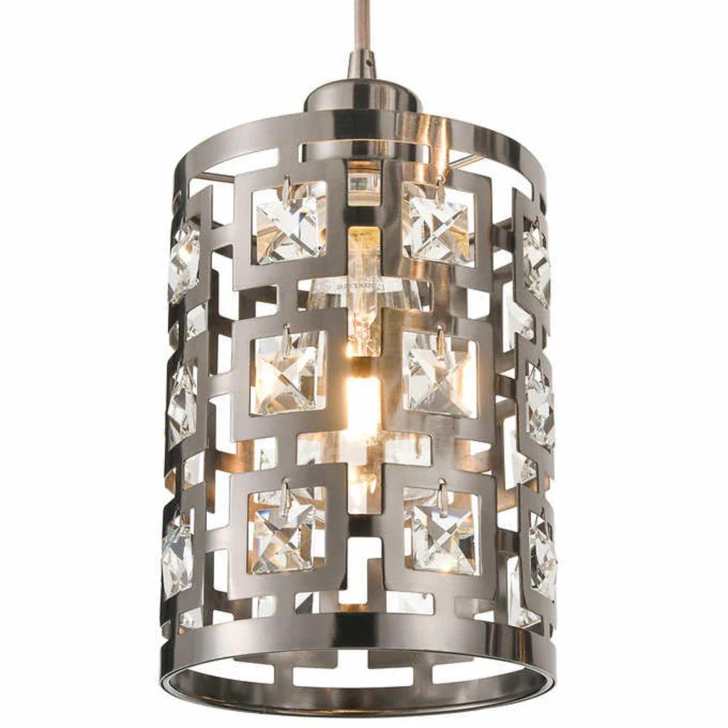 Hampton Floor Lamp Brushed Nickel - Image 3