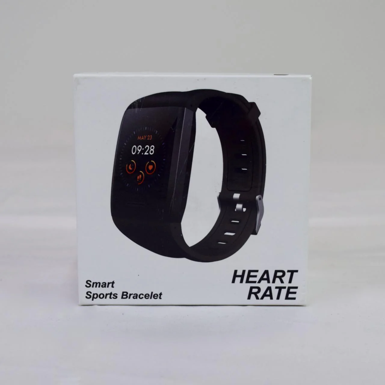 Heart Rate Black Smart Watch Sports Bracelet - Image 3