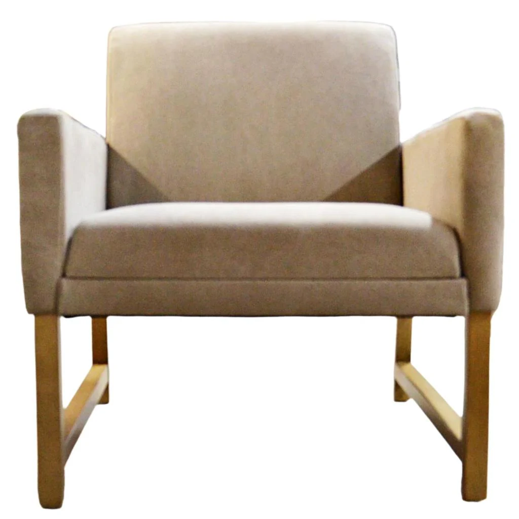 Hearth & Hand with Magnolia Canvas Upholstered Accent Armchair - Khaki