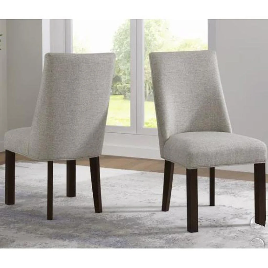 Helena Dining Chair 2 Pack Beige - Image 2