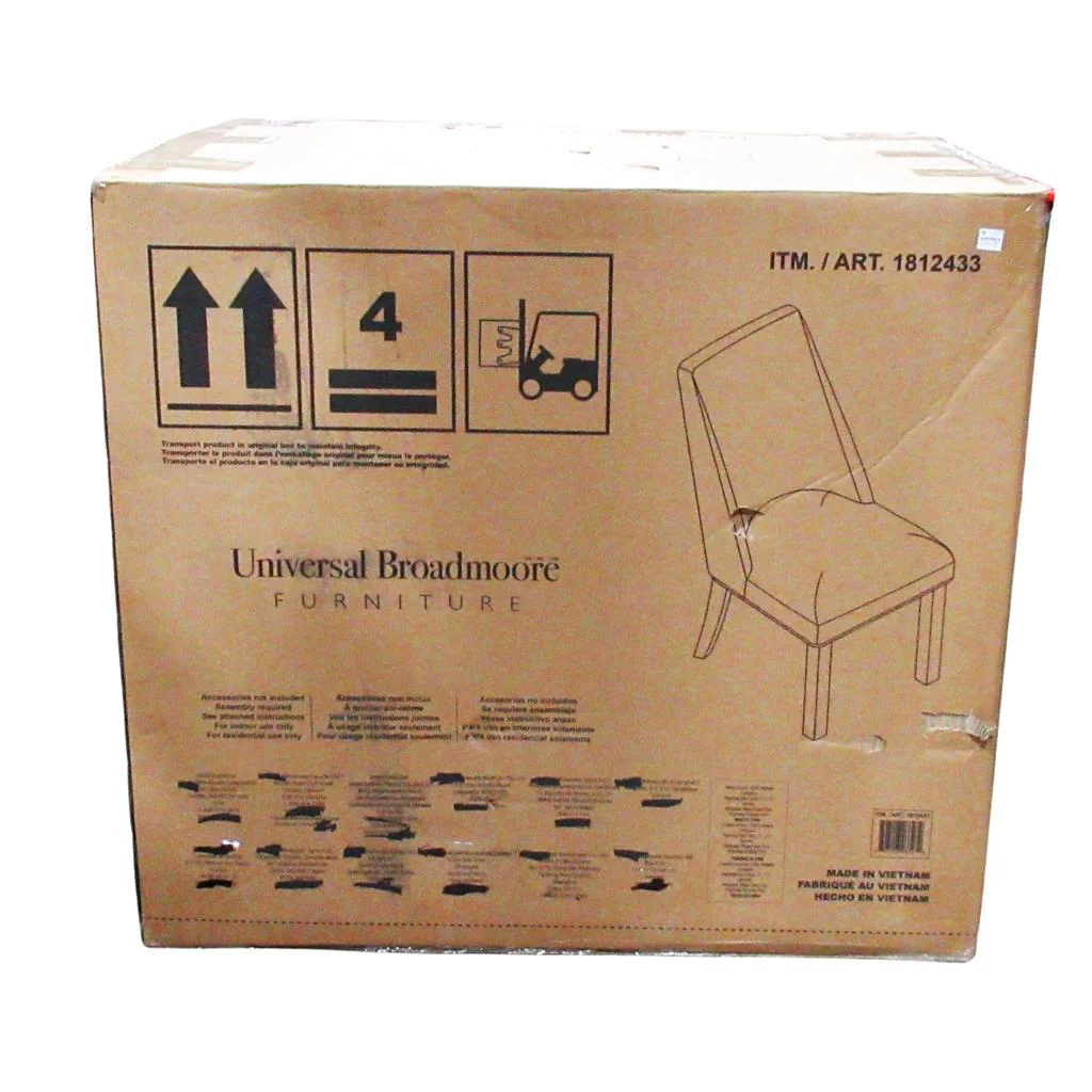 Helena Dining Chair 2 Pack Beige - Image 5