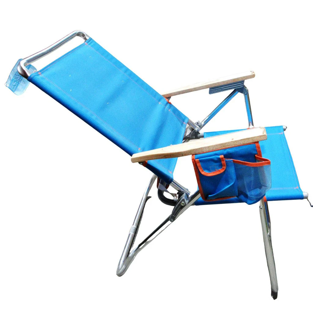 Highboy Beach Chair Blue - Image 3