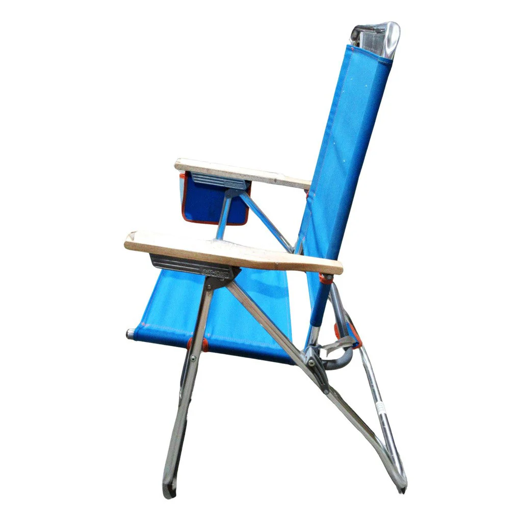 Highboy Beach Chair Blue - Image 5