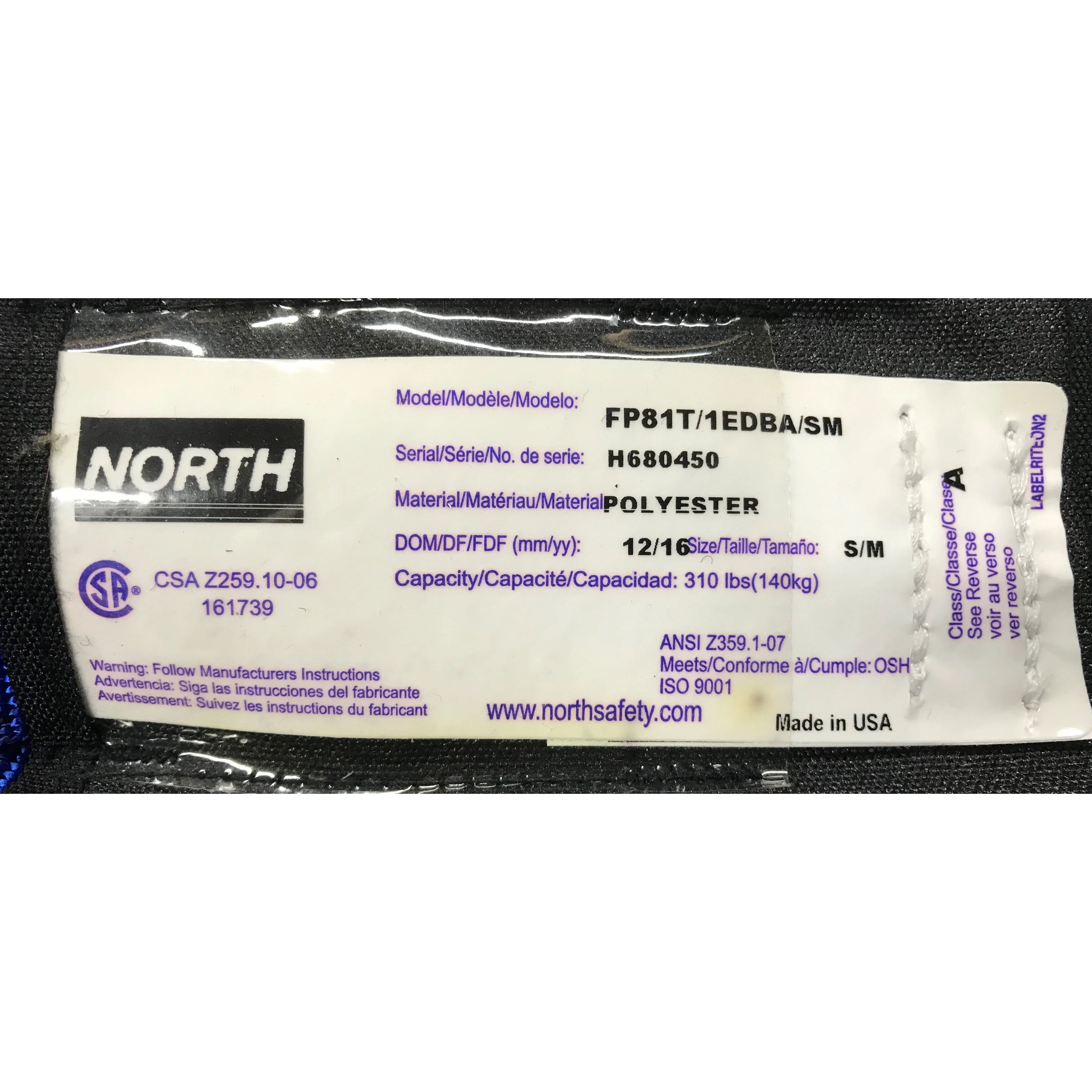 HONEYWELL  North Rite-On II Harness Model# FP81V/6D3A/SM - Image 5