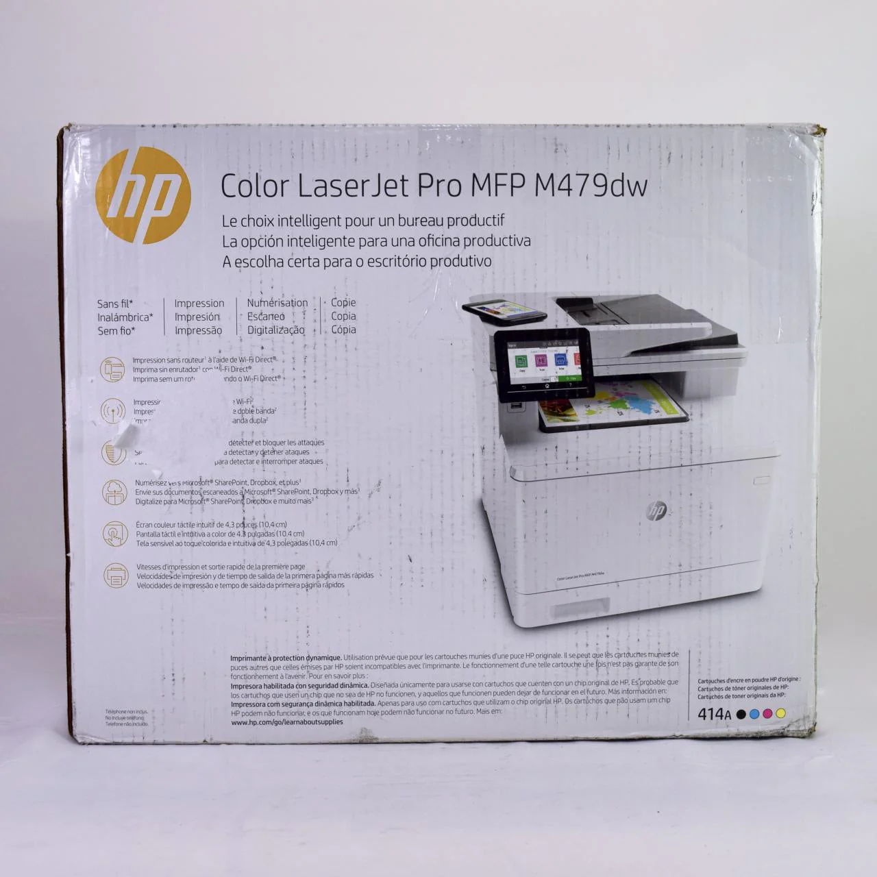 HP White Colour LaserJet Pro MFP M479dW - Image 12